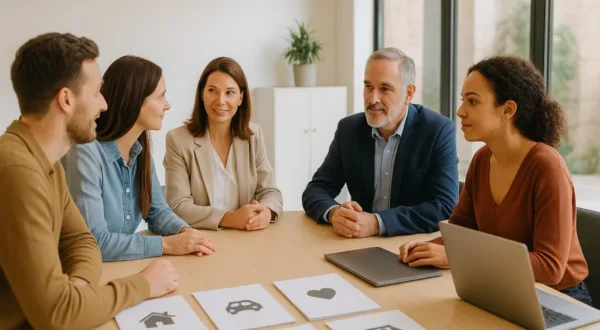Corredores de seguros asesorando en Palma sobre hogar, auto, vida, salud y empresa
